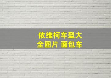 依维柯车型大全图片 面包车